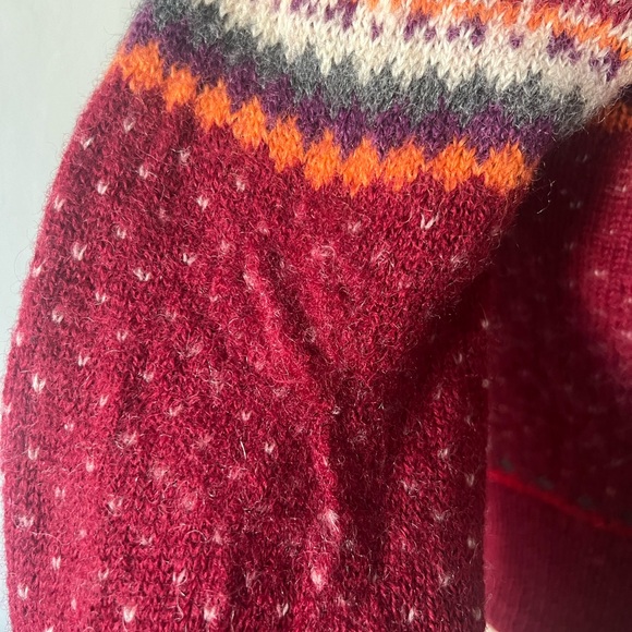 Gap faire isle 100% wool sweater sz Small - Picture 7 of 8